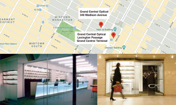 grand central optical store location